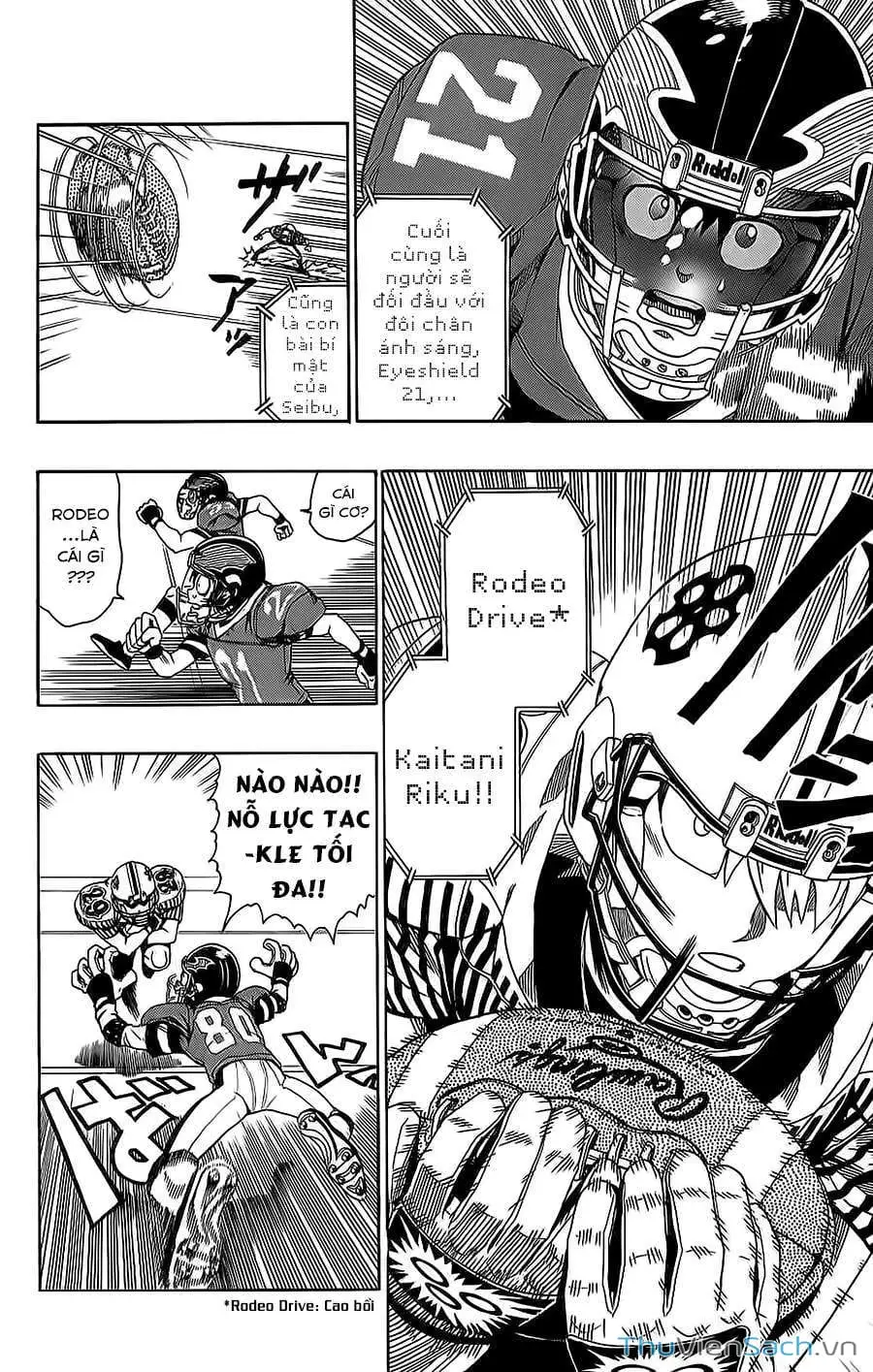 Truyện Tranh Lá Chắn Mắt - Eyeshield 21 trang 6