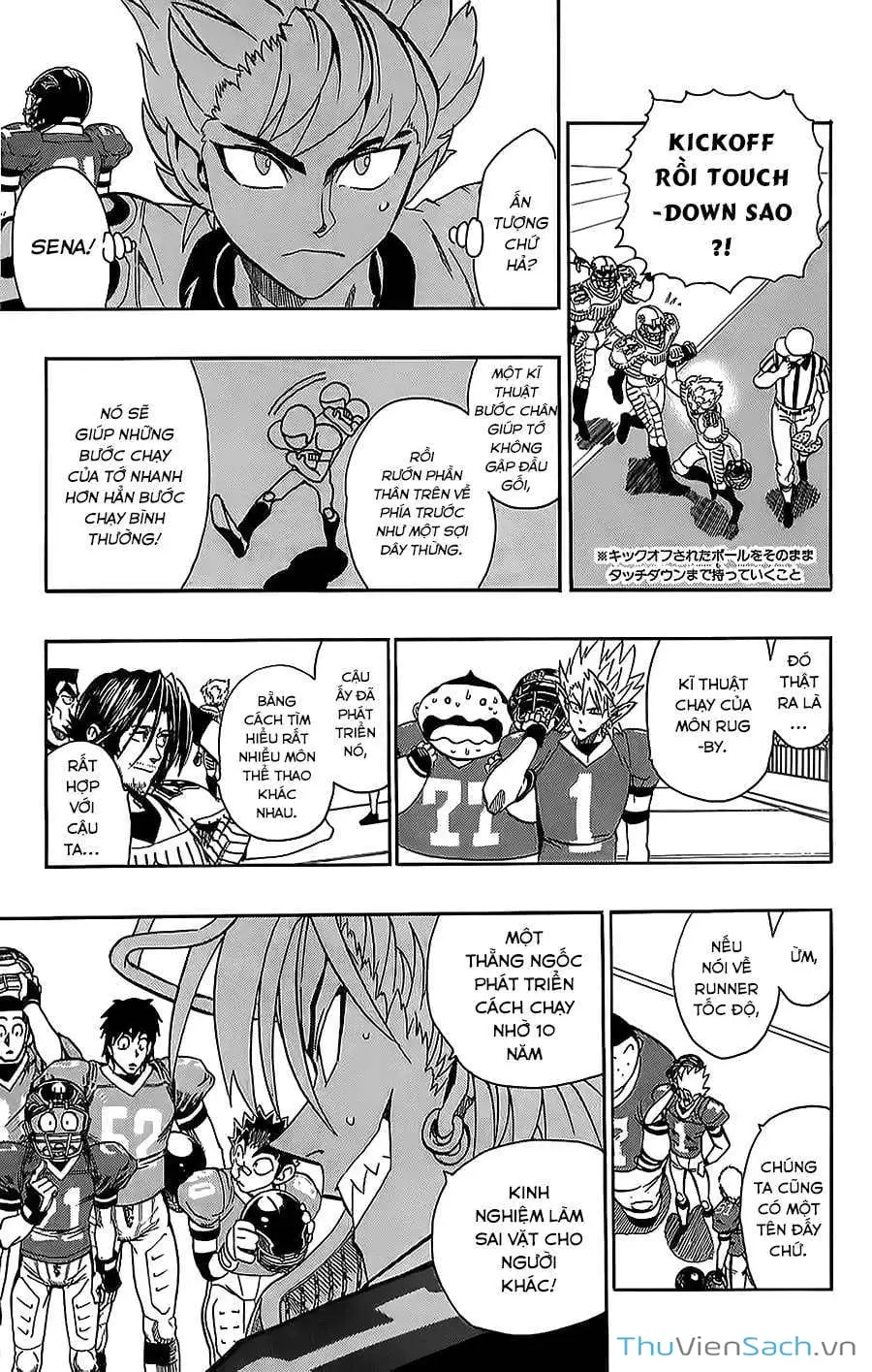 Truyện Tranh Lá Chắn Mắt - Eyeshield 21 trang 6
