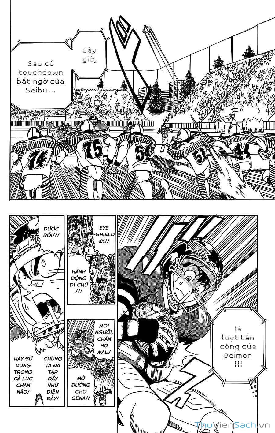Truyện Tranh Lá Chắn Mắt - Eyeshield 21 trang 6
