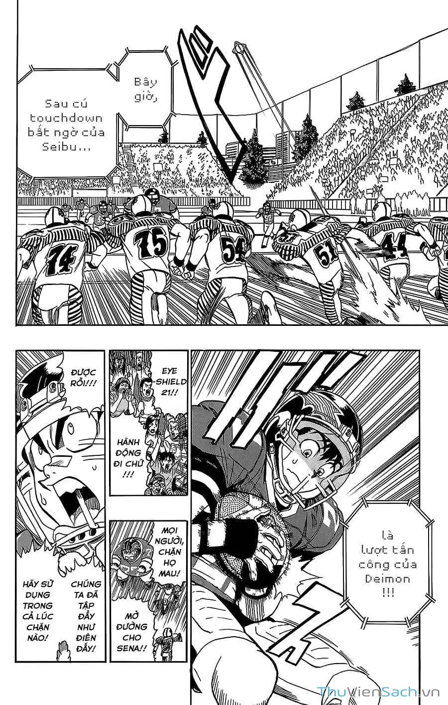 Truyện Tranh Lá Chắn Mắt - Eyeshield 21 trang 6