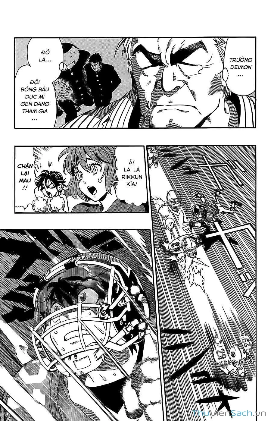 Truyện Tranh Lá Chắn Mắt - Eyeshield 21 trang 6