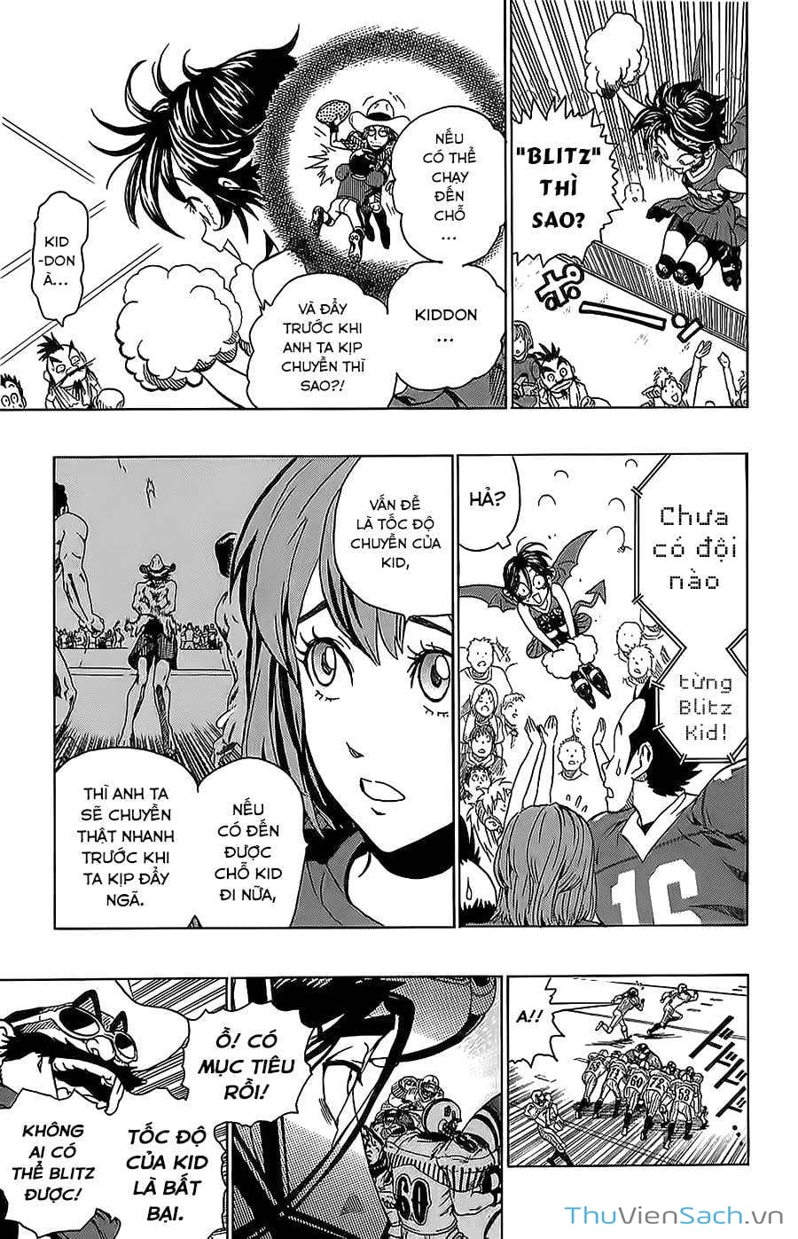 Truyện Tranh Lá Chắn Mắt - Eyeshield 21 trang 6