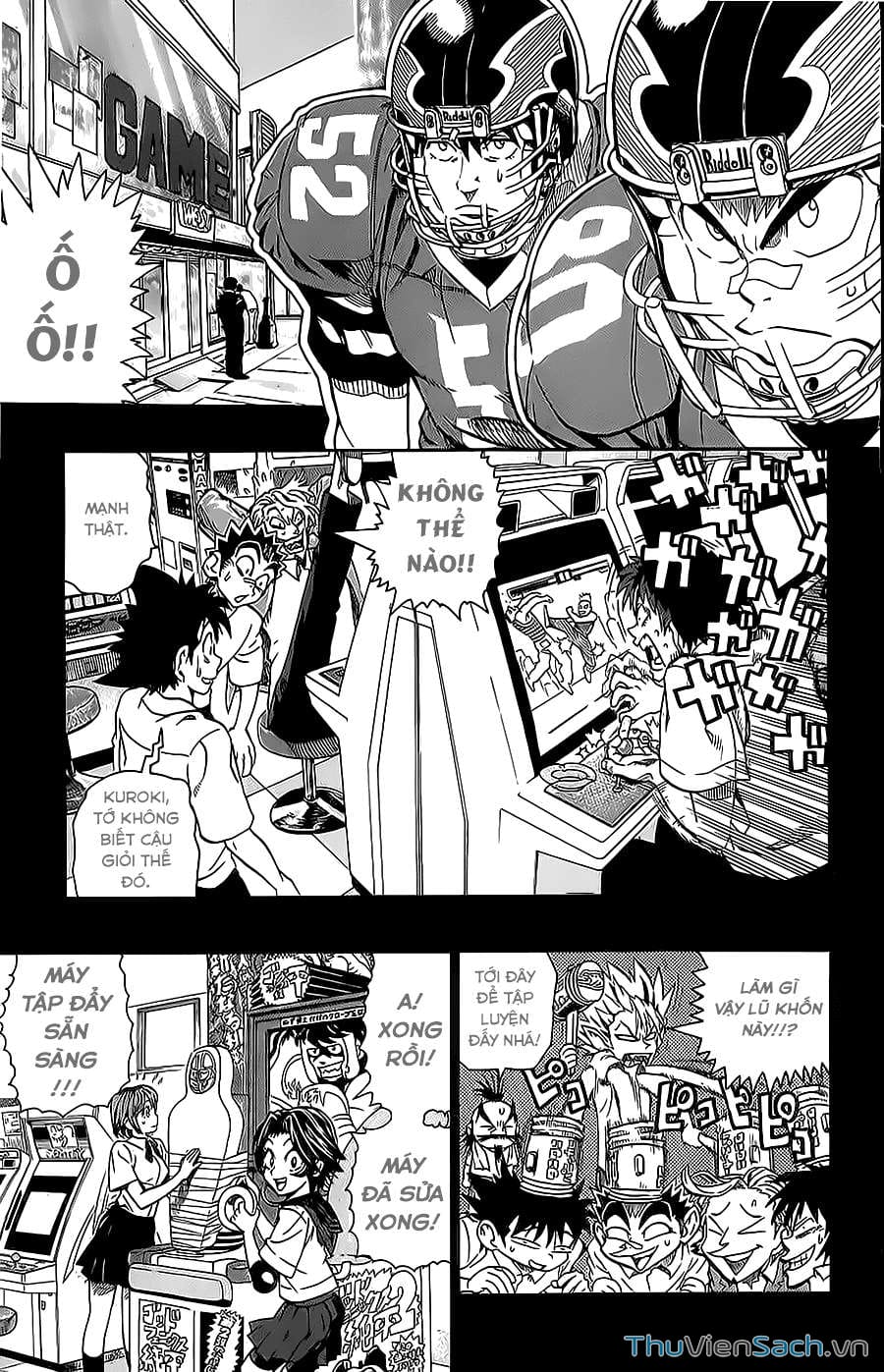 Truyện Tranh Lá Chắn Mắt - Eyeshield 21 trang 6