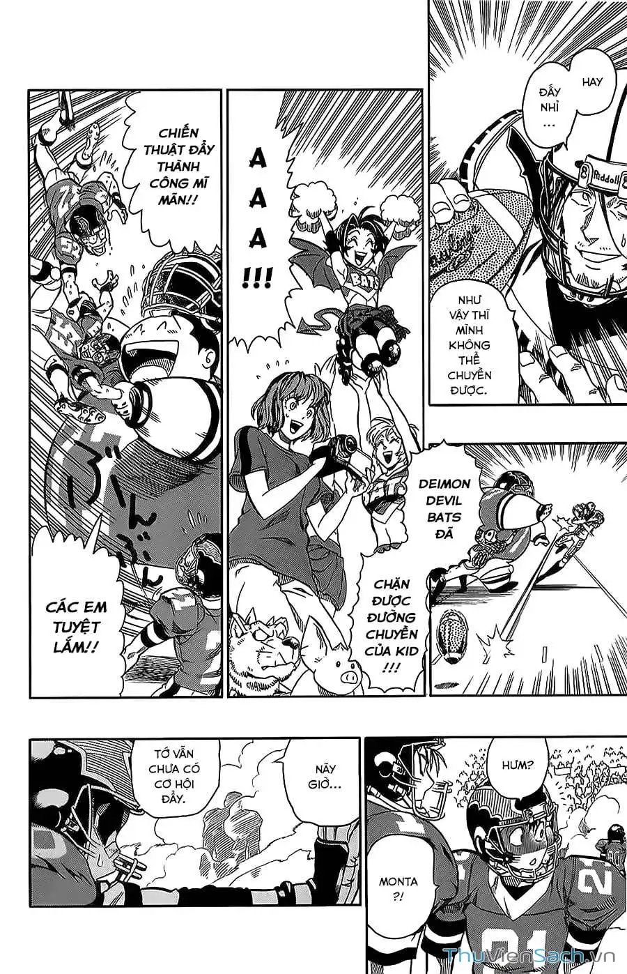 Truyện Tranh Lá Chắn Mắt - Eyeshield 21 trang 6