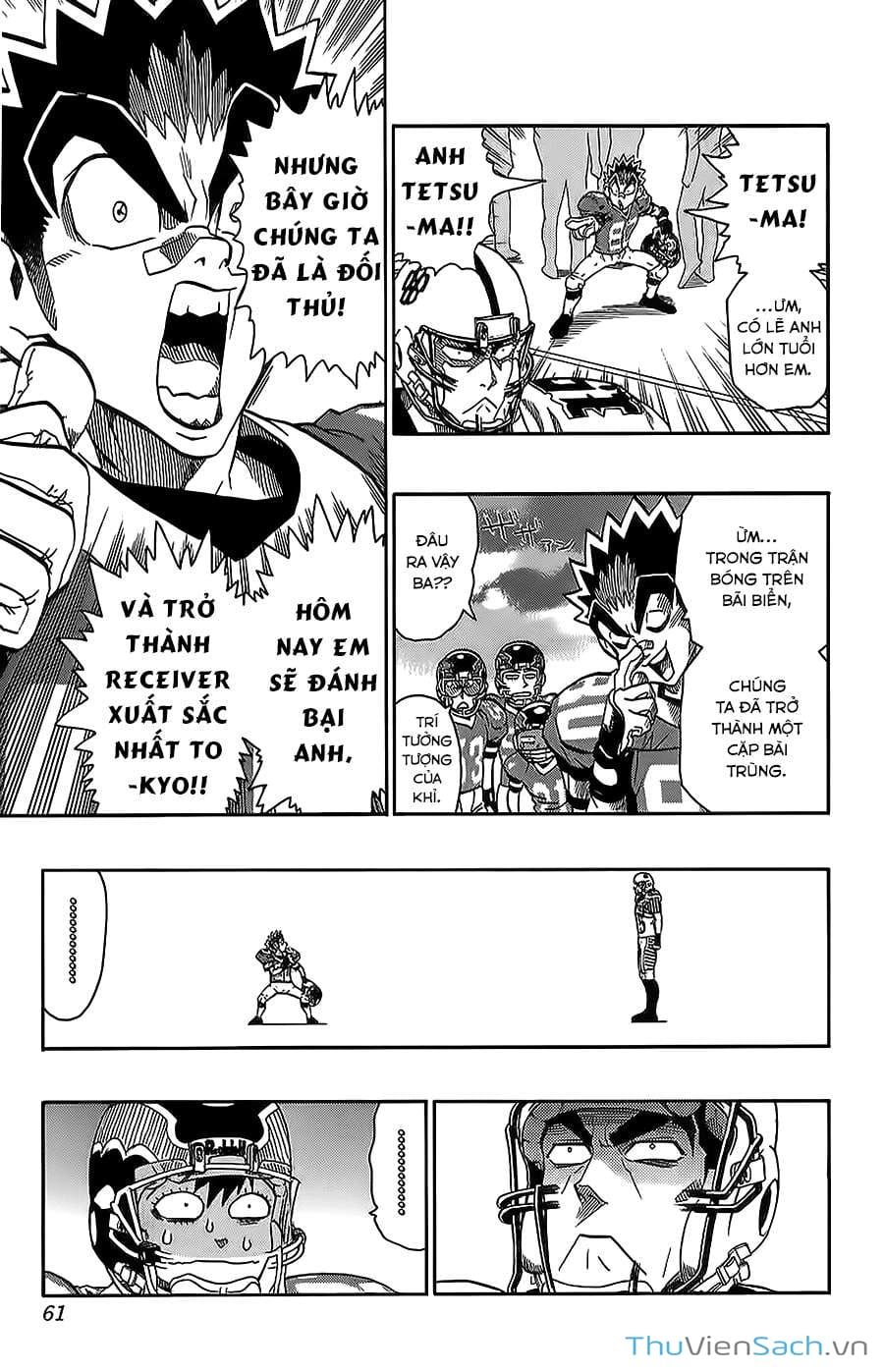 Truyện Tranh Lá Chắn Mắt - Eyeshield 21 trang 6