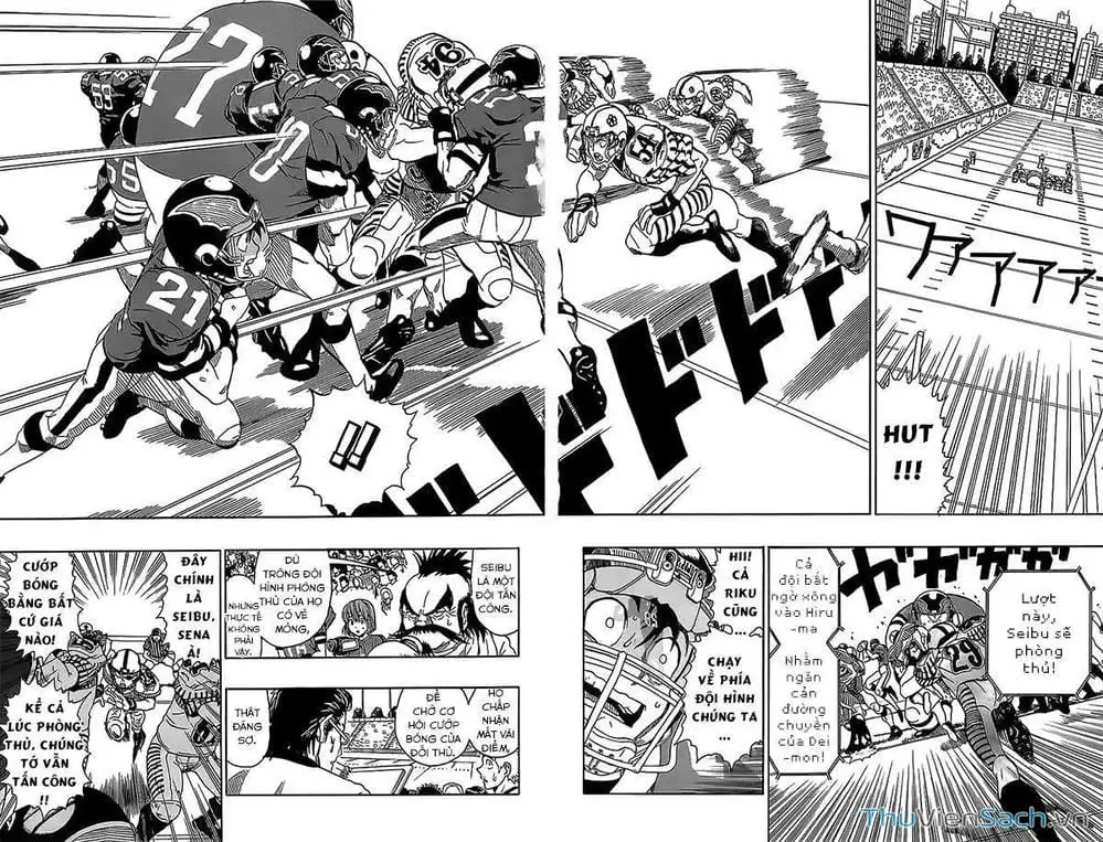 Truyện Tranh Lá Chắn Mắt - Eyeshield 21 trang 6