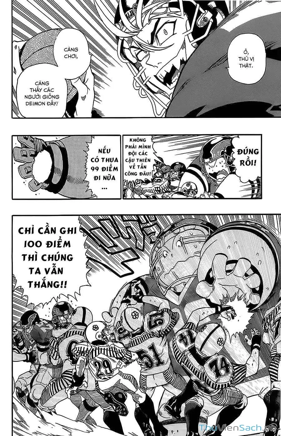 Truyện Tranh Lá Chắn Mắt - Eyeshield 21 trang 6