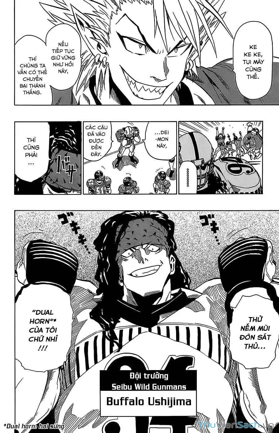 Truyện Tranh Lá Chắn Mắt - Eyeshield 21 trang 6