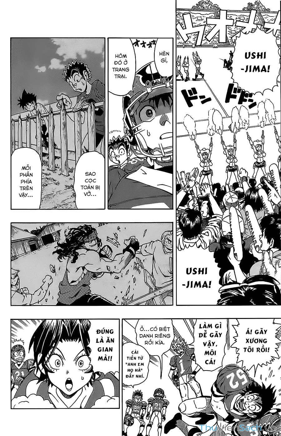 Truyện Tranh Lá Chắn Mắt - Eyeshield 21 trang 6