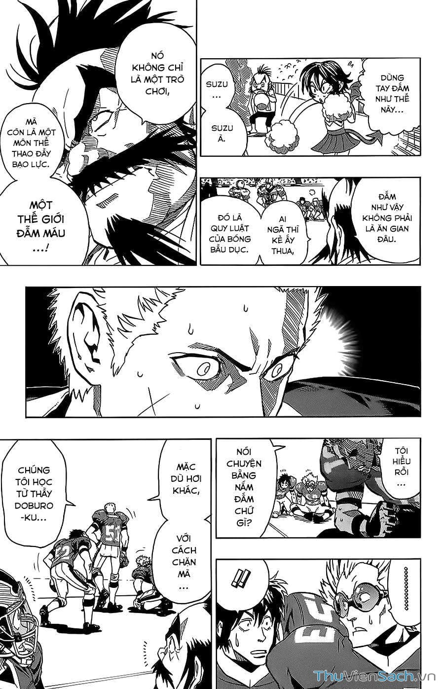 Truyện Tranh Lá Chắn Mắt - Eyeshield 21 trang 6