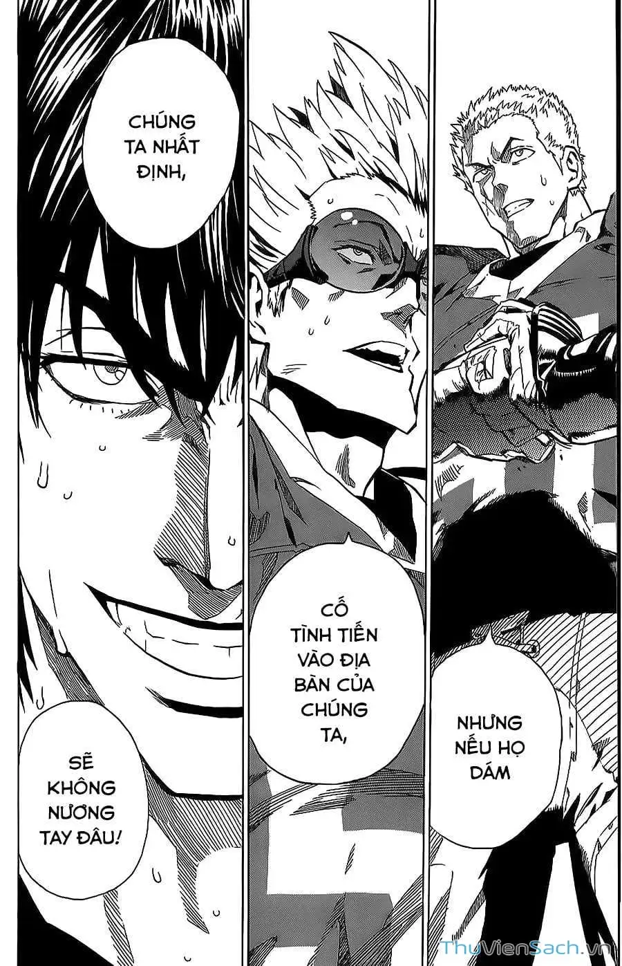 Truyện Tranh Lá Chắn Mắt - Eyeshield 21 trang 6