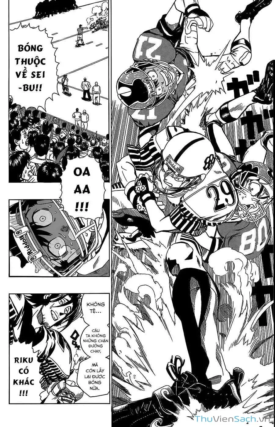 Truyện Tranh Lá Chắn Mắt - Eyeshield 21 trang 6