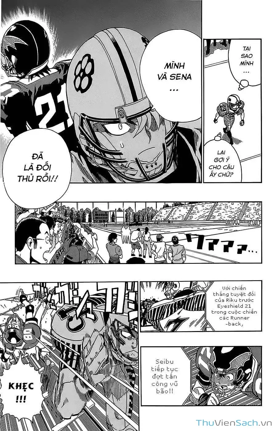 Truyện Tranh Lá Chắn Mắt - Eyeshield 21 trang 6