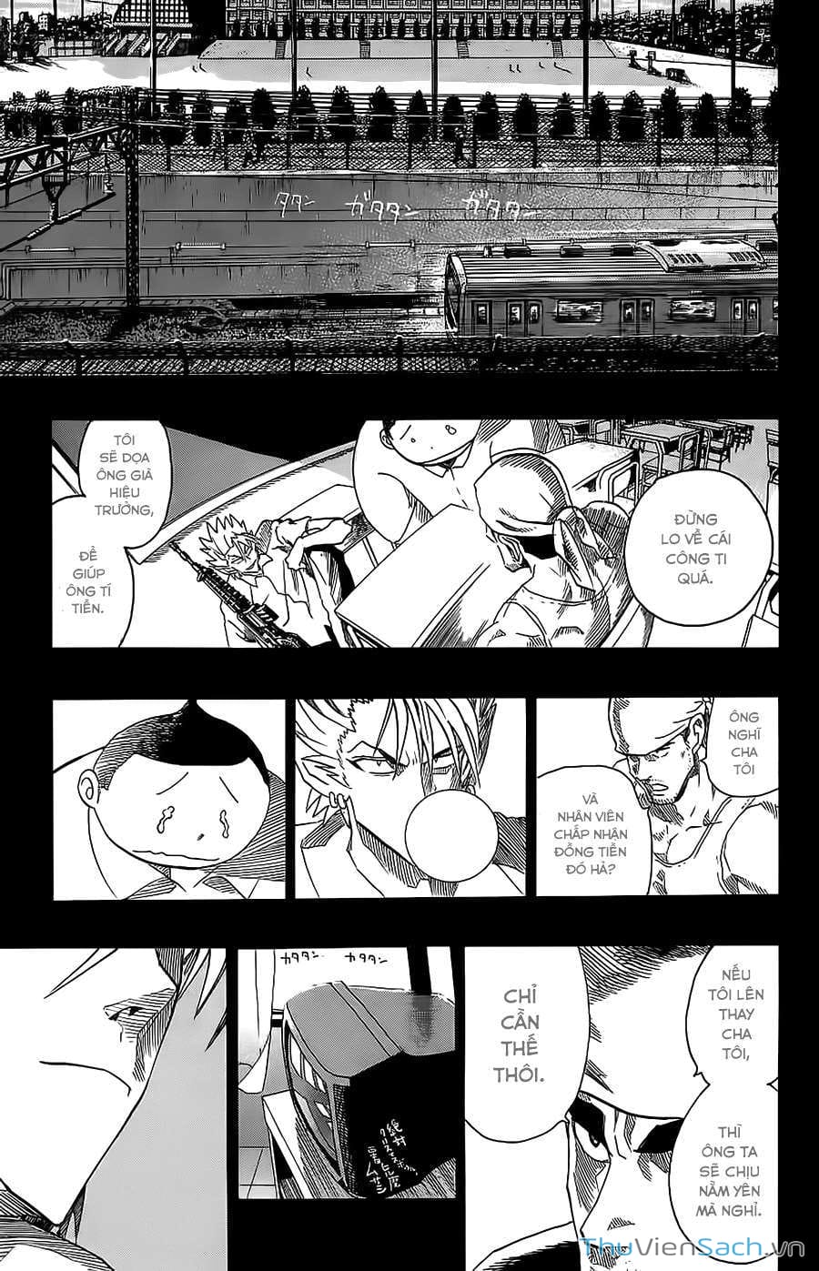 Truyện Tranh Lá Chắn Mắt - Eyeshield 21 trang 6