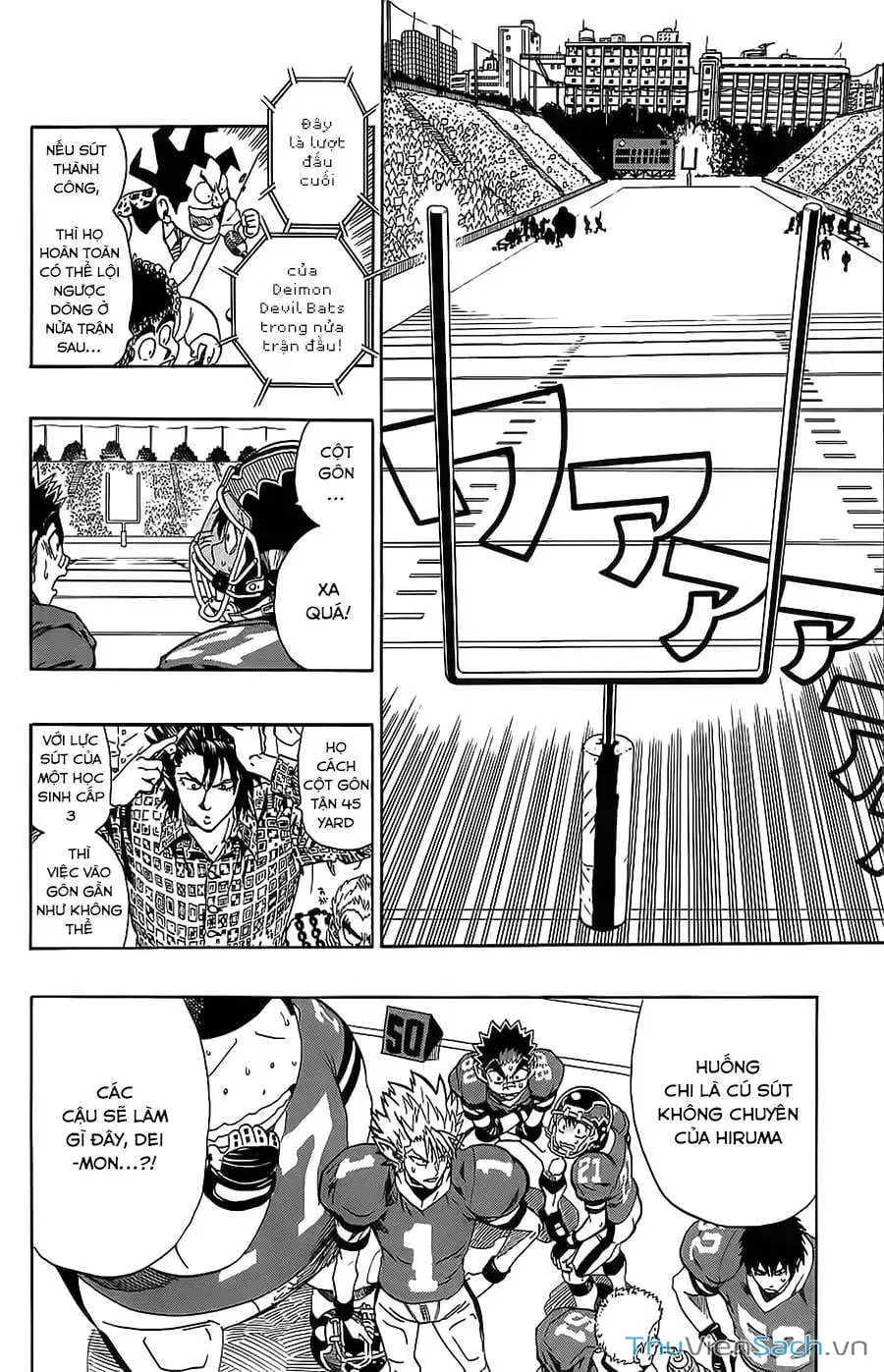 Truyện Tranh Lá Chắn Mắt - Eyeshield 21 trang 6