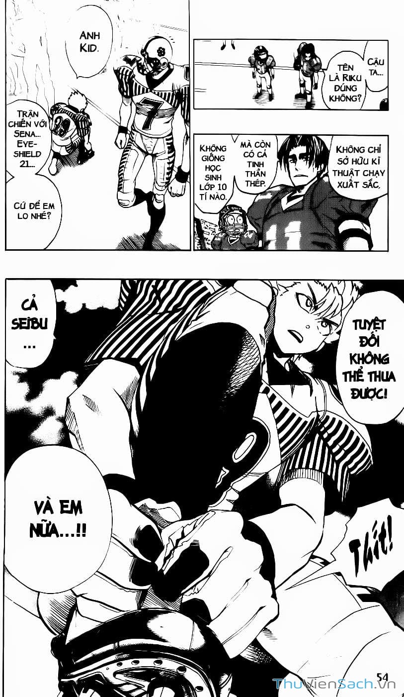 Truyện Tranh Lá Chắn Mắt - Eyeshield 21 trang 6