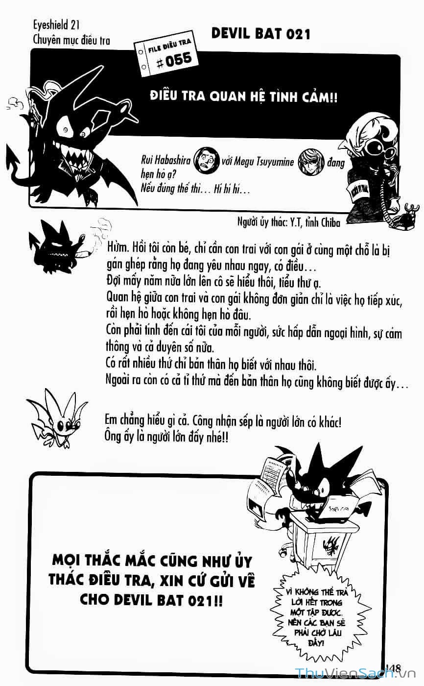 Truyện Tranh Lá Chắn Mắt - Eyeshield 21 trang 6