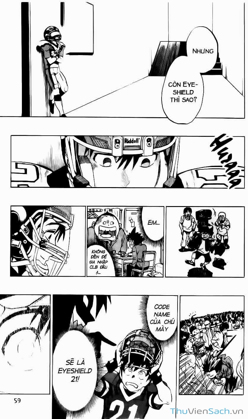 Truyện Tranh Lá Chắn Mắt - Eyeshield 21 trang 6