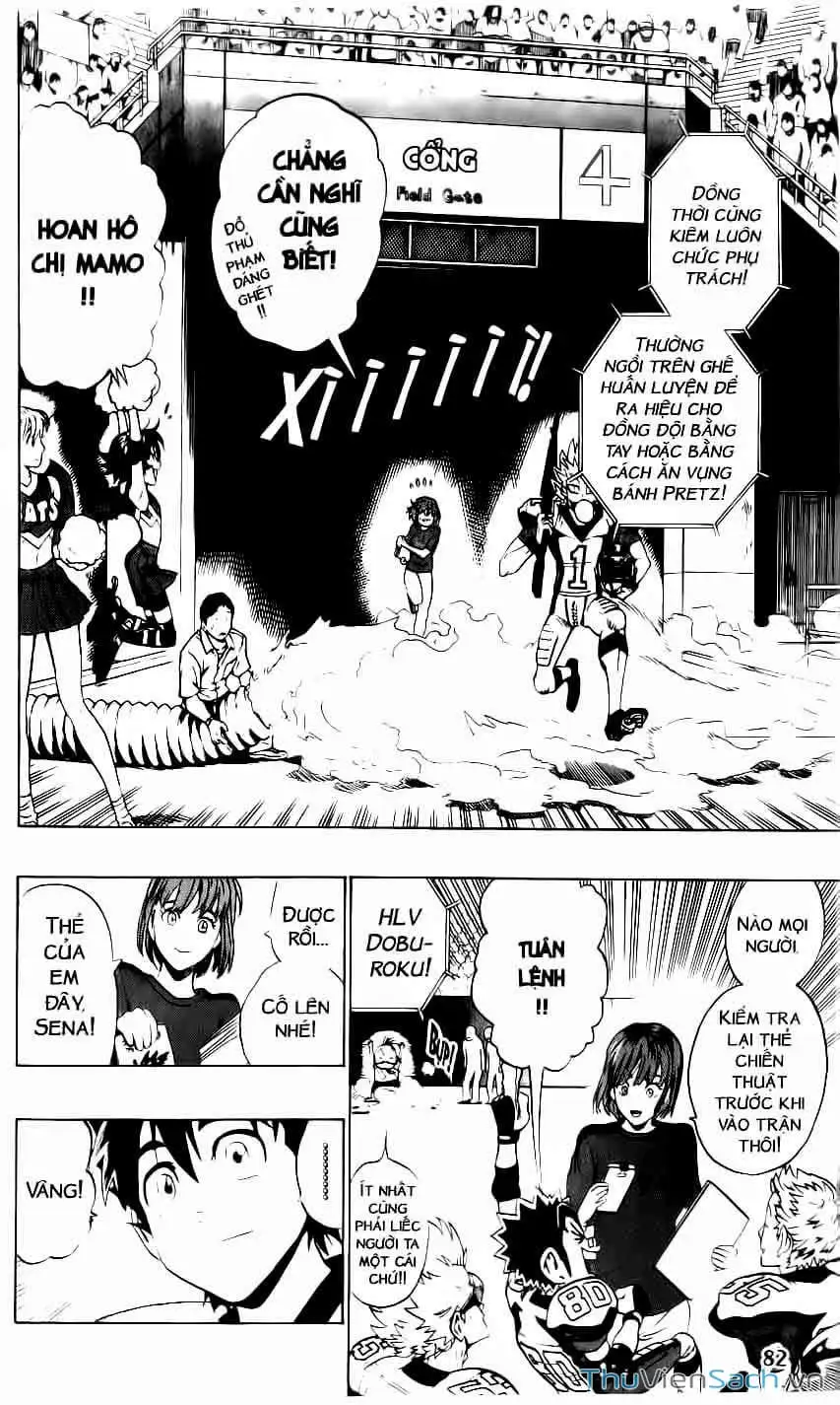 Truyện Tranh Lá Chắn Mắt - Eyeshield 21 trang 6