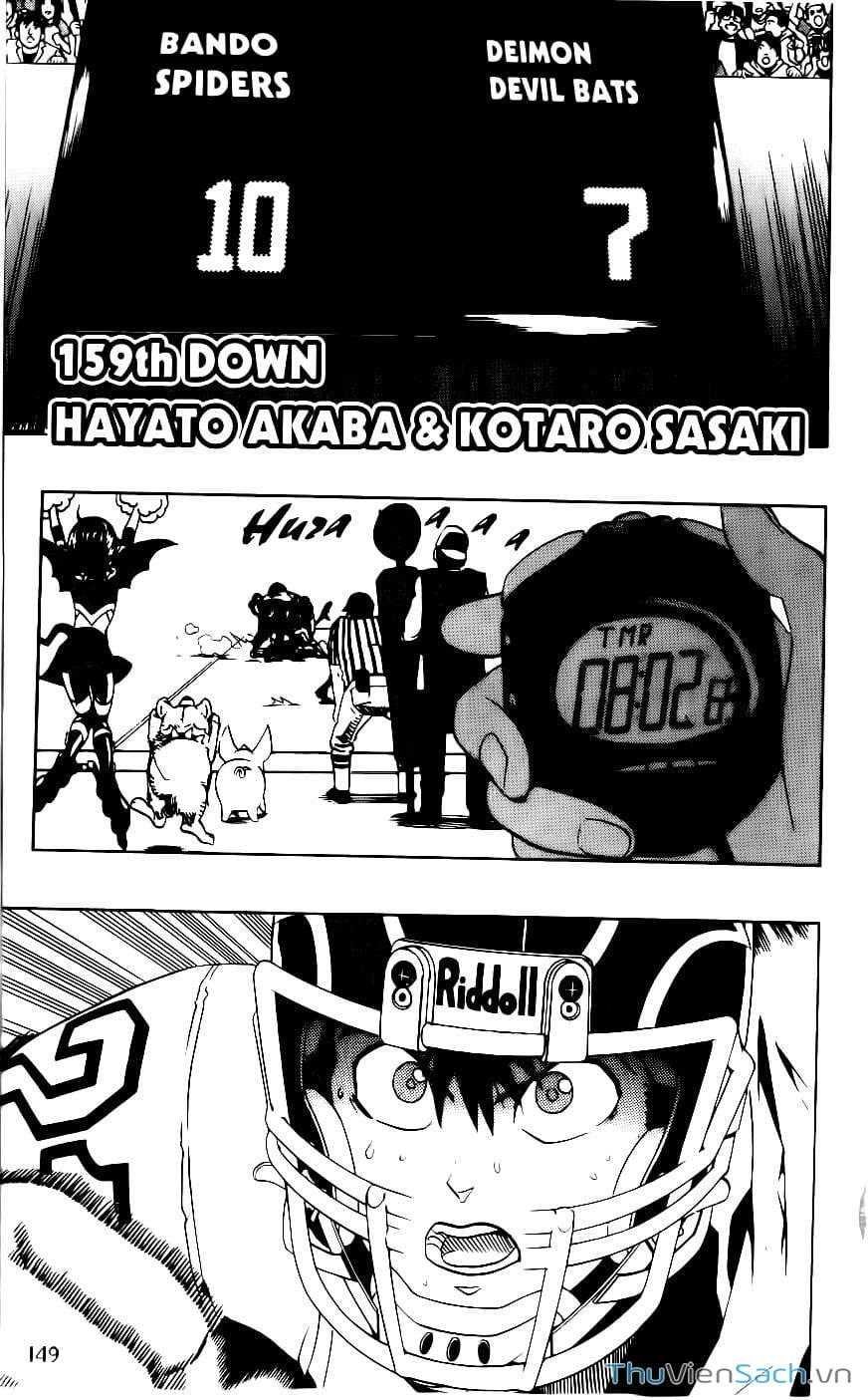 Truyện Tranh Lá Chắn Mắt - Eyeshield 21 trang 6