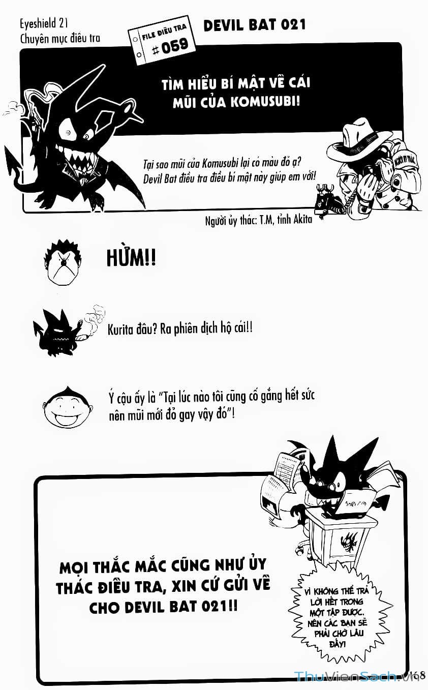 Truyện Tranh Lá Chắn Mắt - Eyeshield 21 trang 6