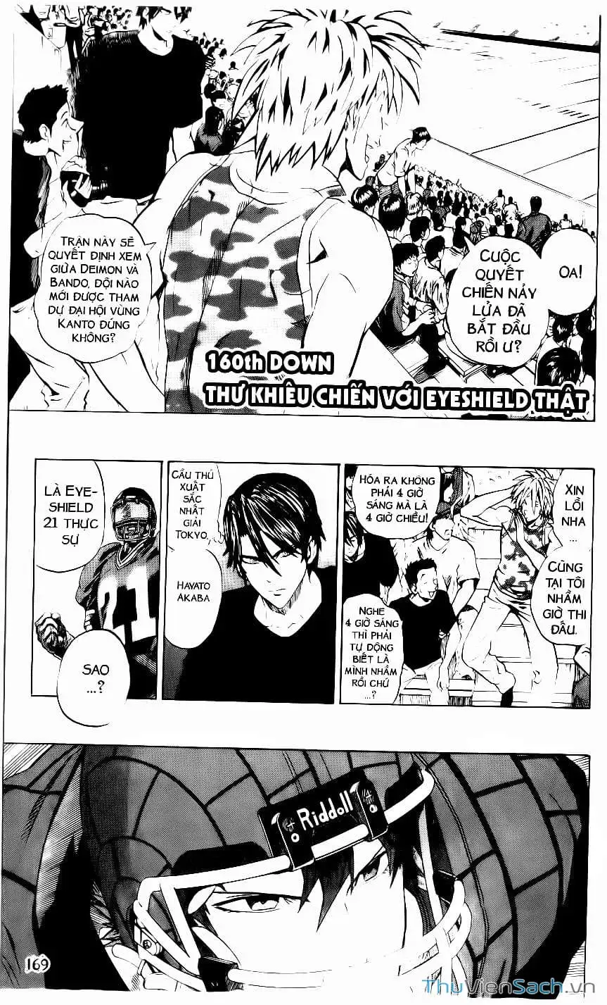 Truyện Tranh Lá Chắn Mắt - Eyeshield 21 trang 6