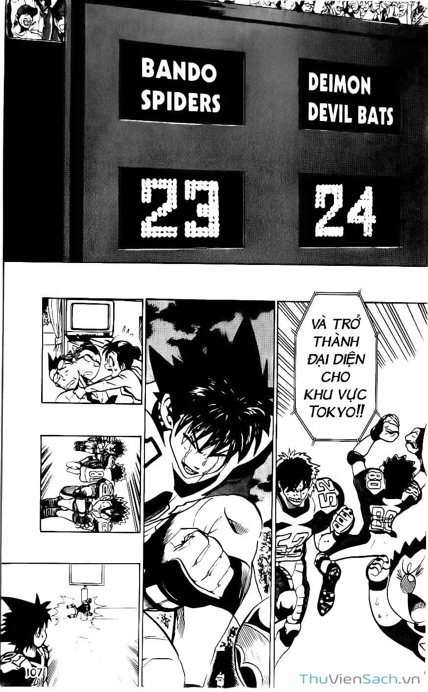 Truyện Tranh Lá Chắn Mắt - Eyeshield 21 trang 6