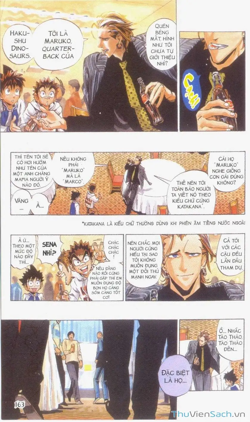 Truyện Tranh Lá Chắn Mắt - Eyeshield 21 trang 6