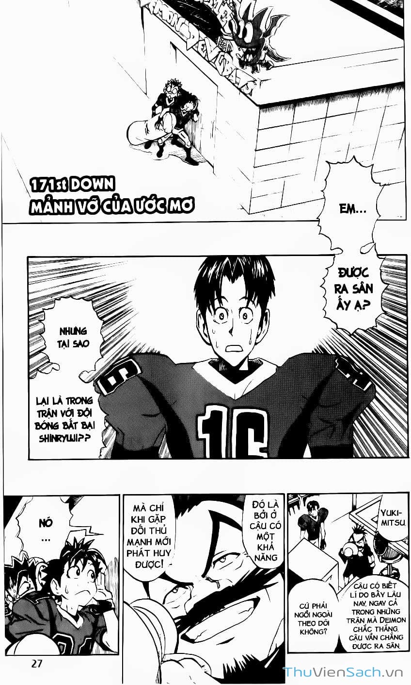 Truyện Tranh Lá Chắn Mắt - Eyeshield 21 trang 6