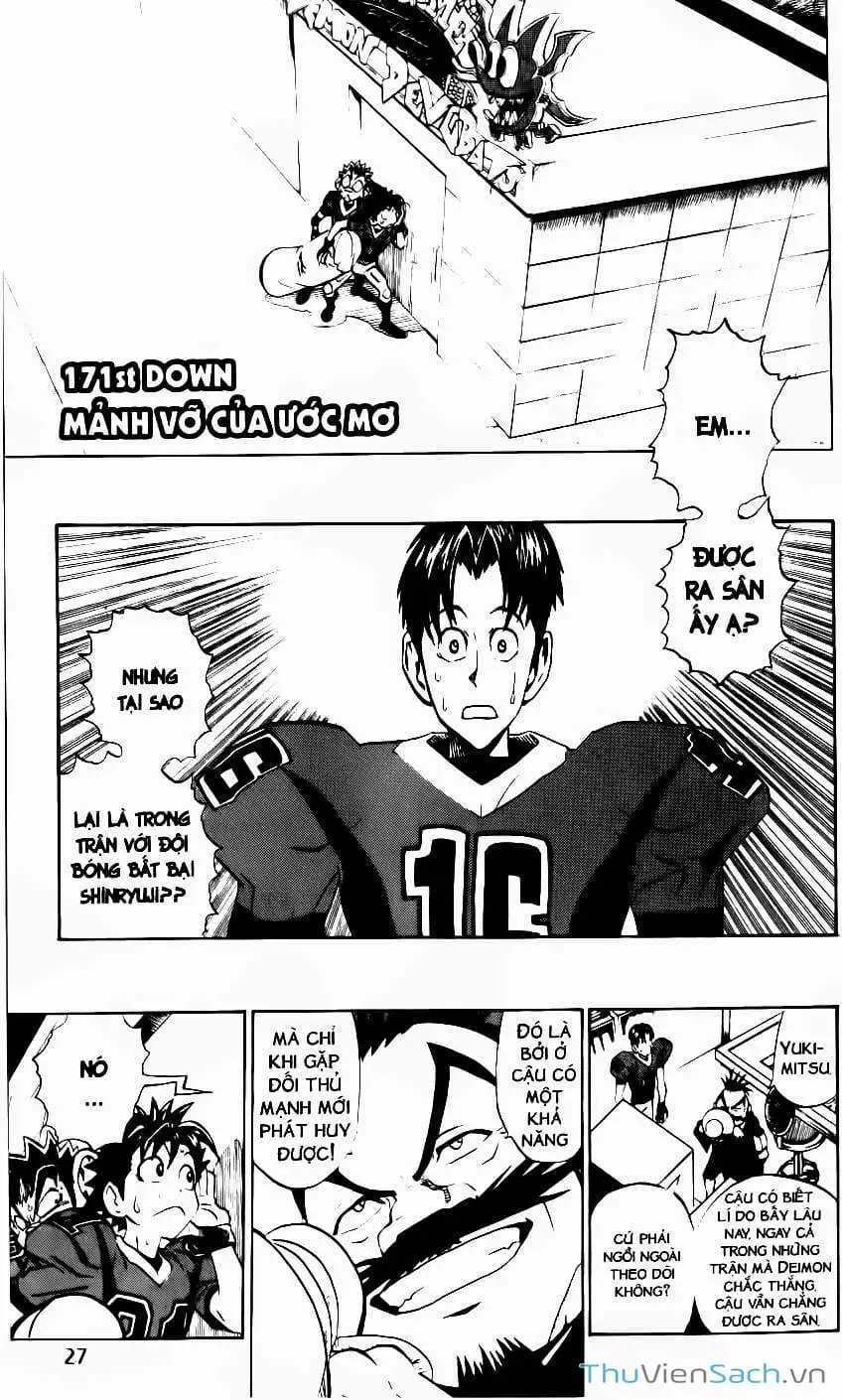 Truyện Tranh Lá Chắn Mắt - Eyeshield 21 trang 6