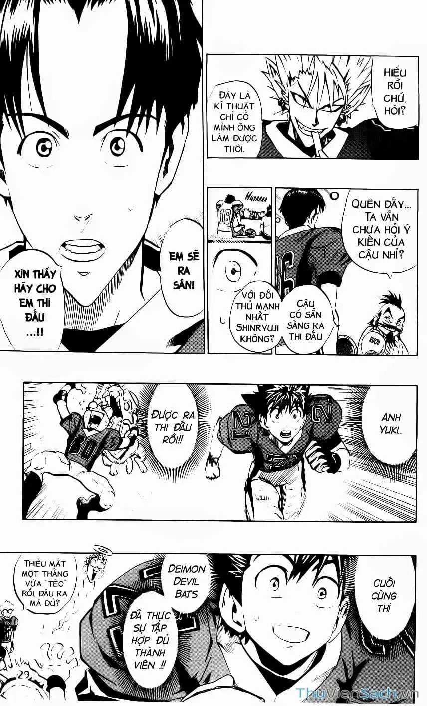 Truyện Tranh Lá Chắn Mắt - Eyeshield 21 trang 6