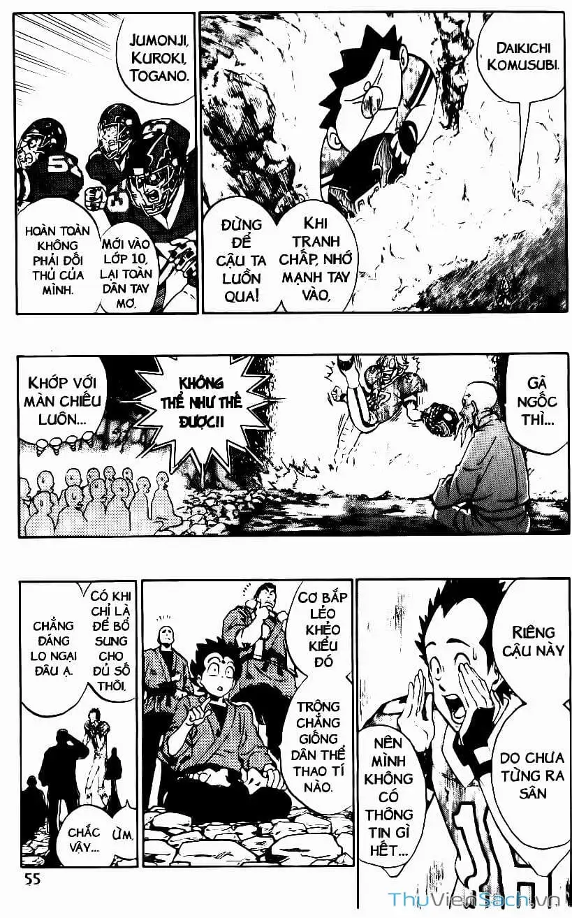 Truyện Tranh Lá Chắn Mắt - Eyeshield 21 trang 6