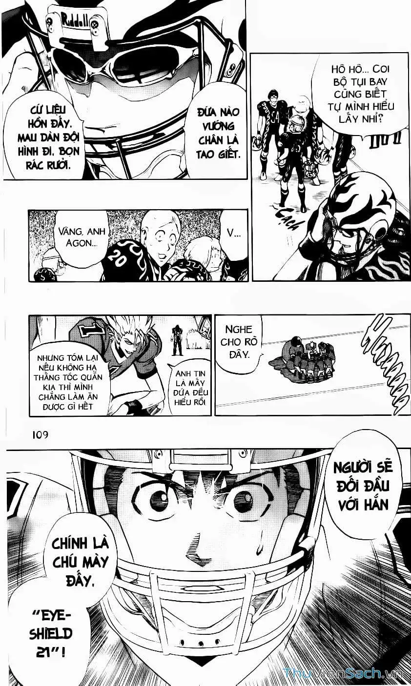 Truyện Tranh Lá Chắn Mắt - Eyeshield 21 trang 6