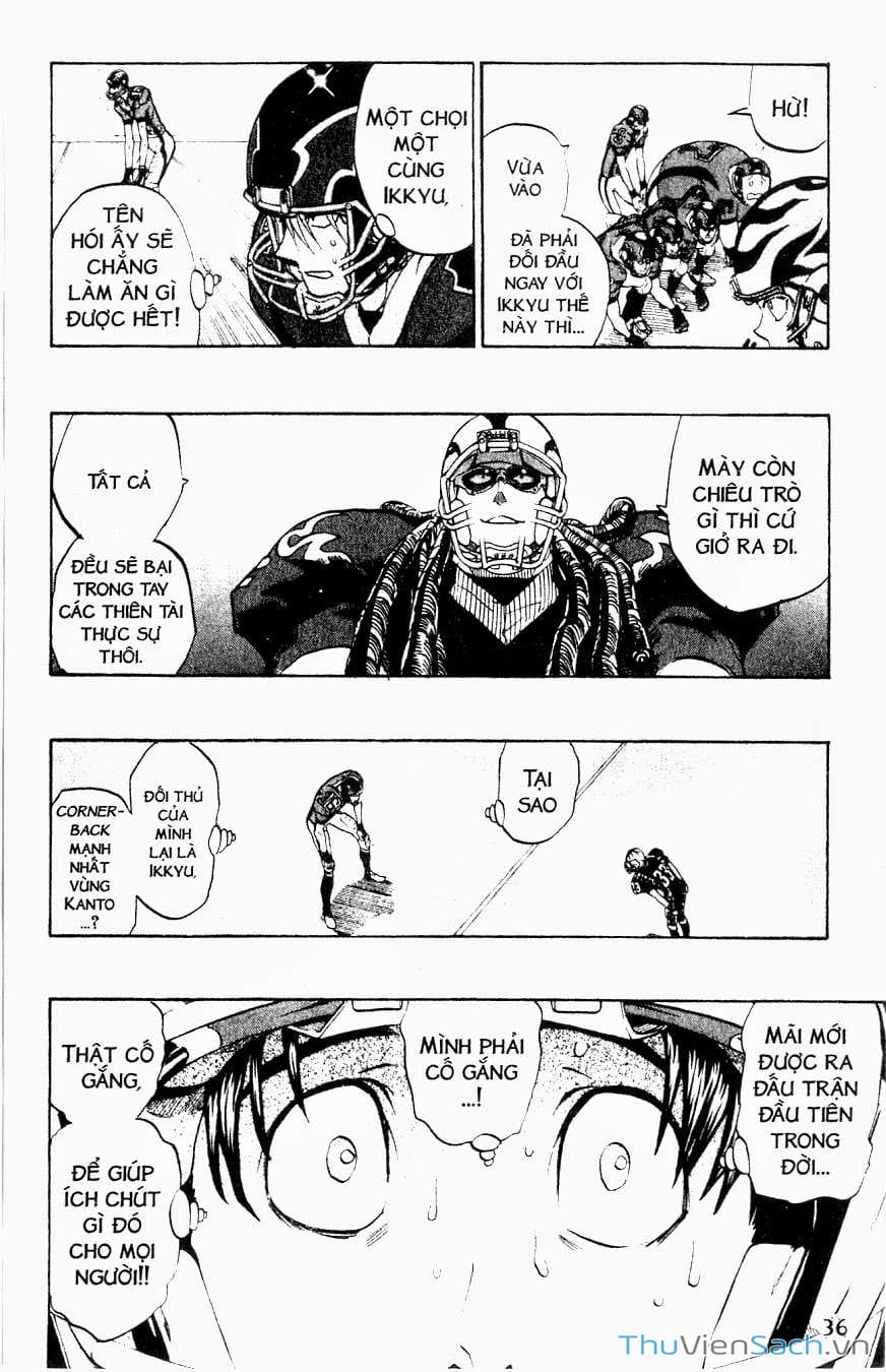 Truyện Tranh Lá Chắn Mắt - Eyeshield 21 trang 6