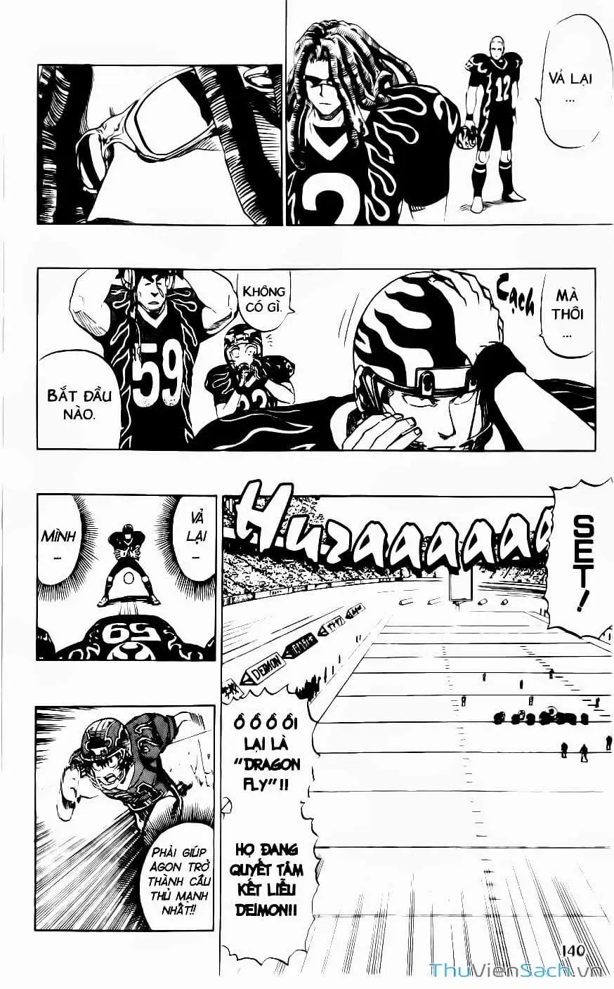 Truyện Tranh Lá Chắn Mắt - Eyeshield 21 trang 6