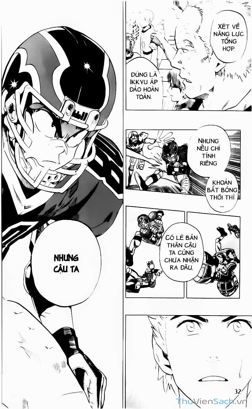 Truyện Tranh Lá Chắn Mắt - Eyeshield 21 trang 6