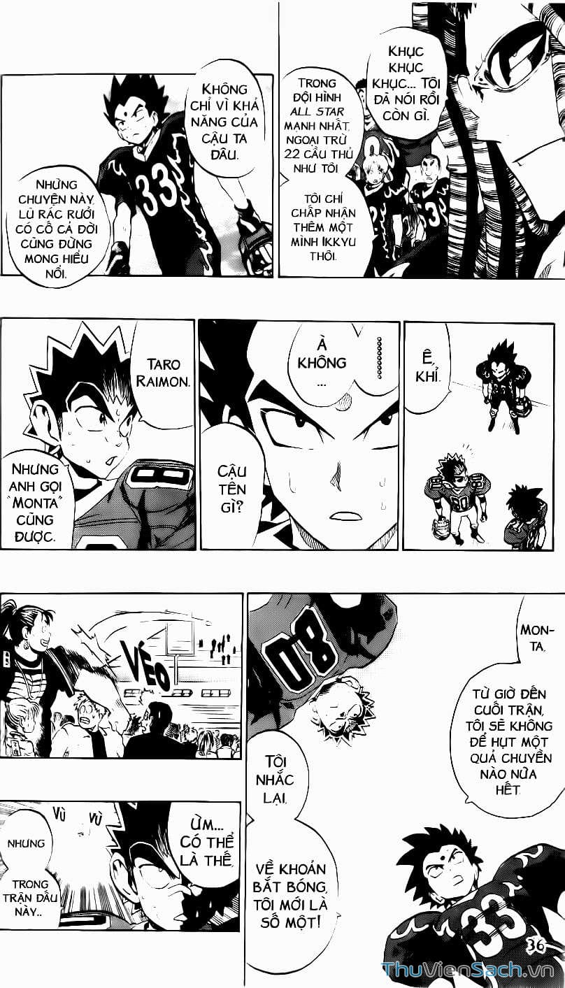 Truyện Tranh Lá Chắn Mắt - Eyeshield 21 trang 6