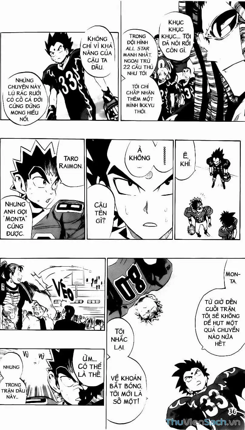 Truyện Tranh Lá Chắn Mắt - Eyeshield 21 trang 6