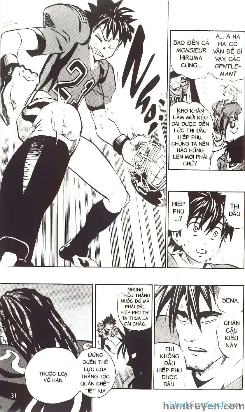 Truyện Tranh Lá Chắn Mắt - Eyeshield 21 trang 6