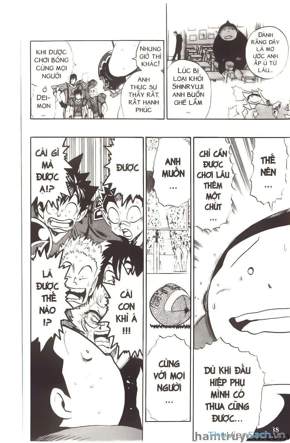 Truyện Tranh Lá Chắn Mắt - Eyeshield 21 trang 6