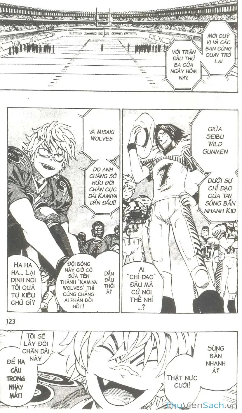 Truyện Tranh Lá Chắn Mắt - Eyeshield 21 trang 6