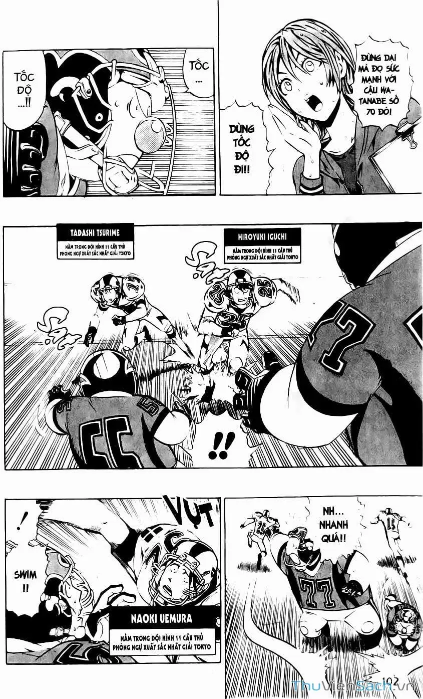 Truyện Tranh Lá Chắn Mắt - Eyeshield 21 trang 6