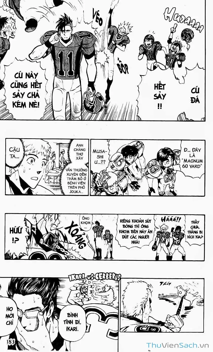 Truyện Tranh Lá Chắn Mắt - Eyeshield 21 trang 6