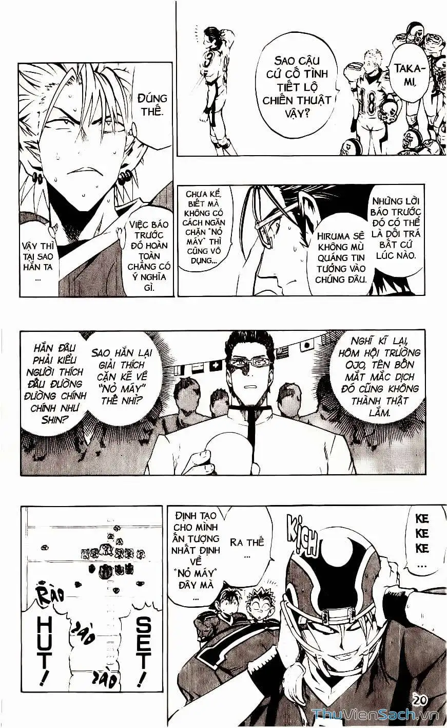 Truyện Tranh Lá Chắn Mắt - Eyeshield 21 trang 6