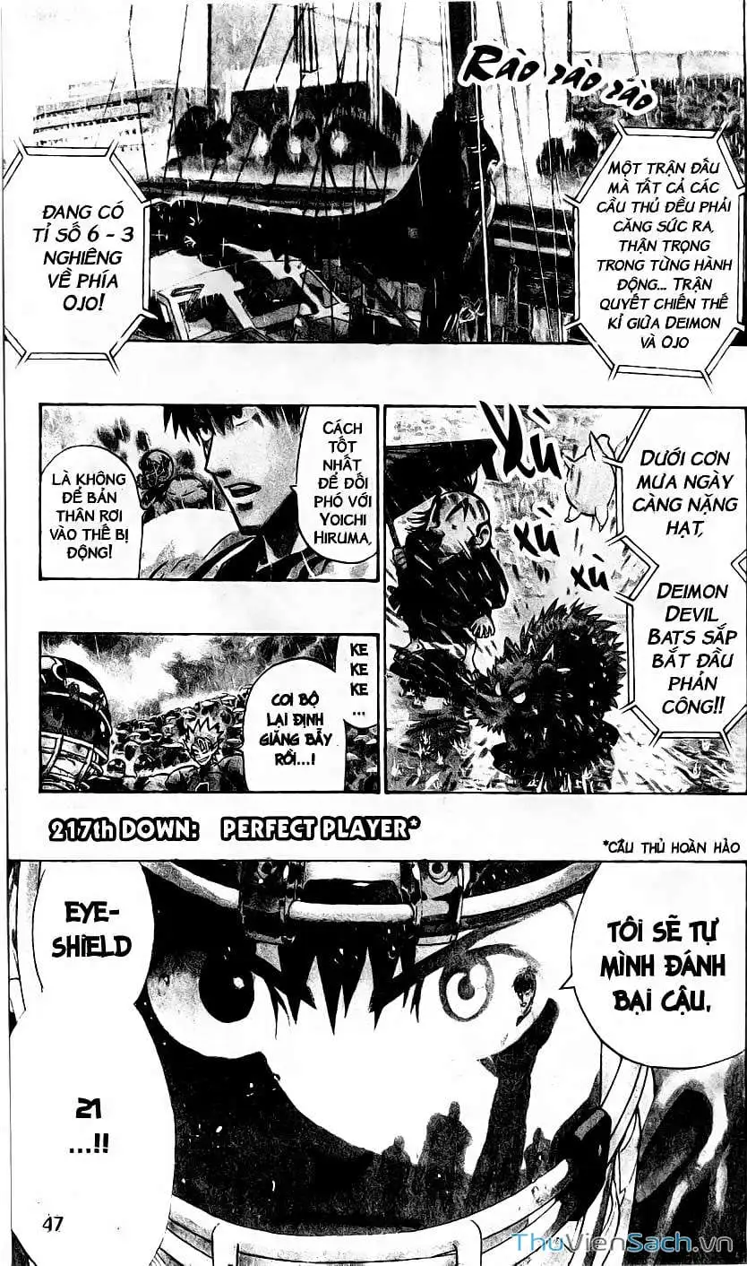 Truyện Tranh Lá Chắn Mắt - Eyeshield 21 trang 6
