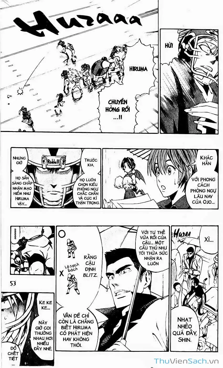 Truyện Tranh Lá Chắn Mắt - Eyeshield 21 trang 6