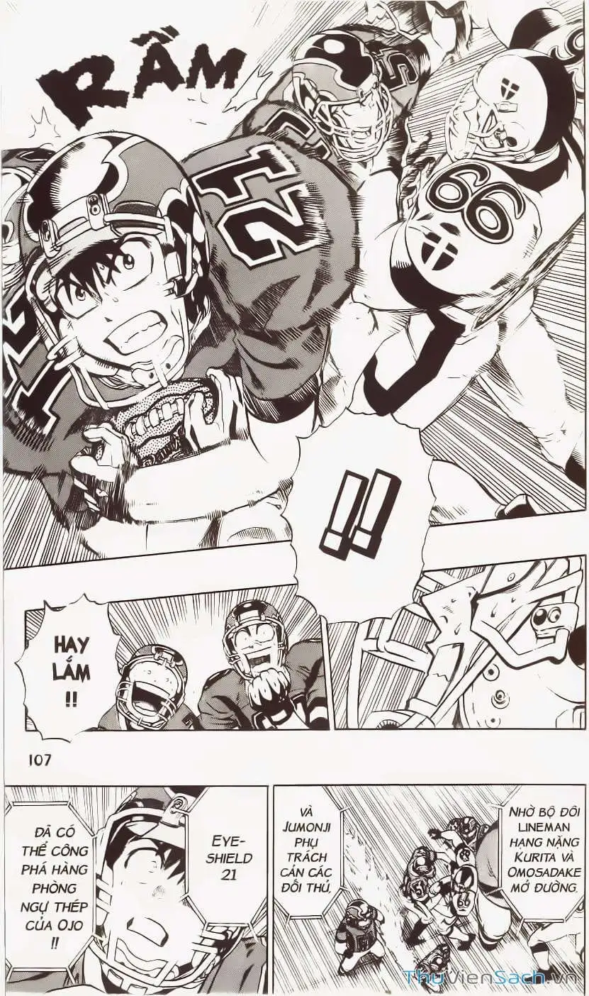 Truyện Tranh Lá Chắn Mắt - Eyeshield 21 trang 6