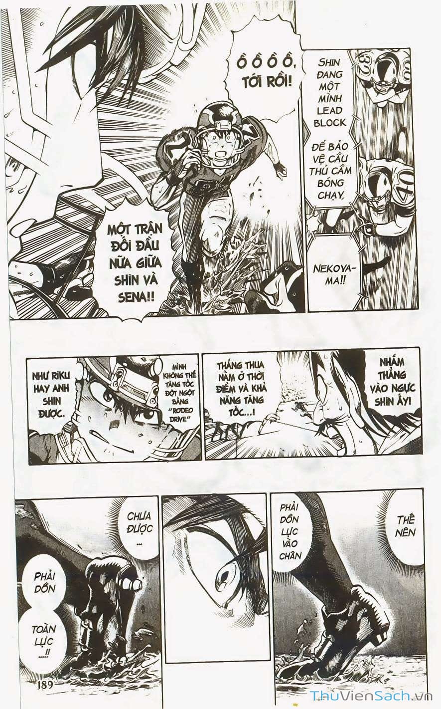 Truyện Tranh Lá Chắn Mắt - Eyeshield 21 trang 6