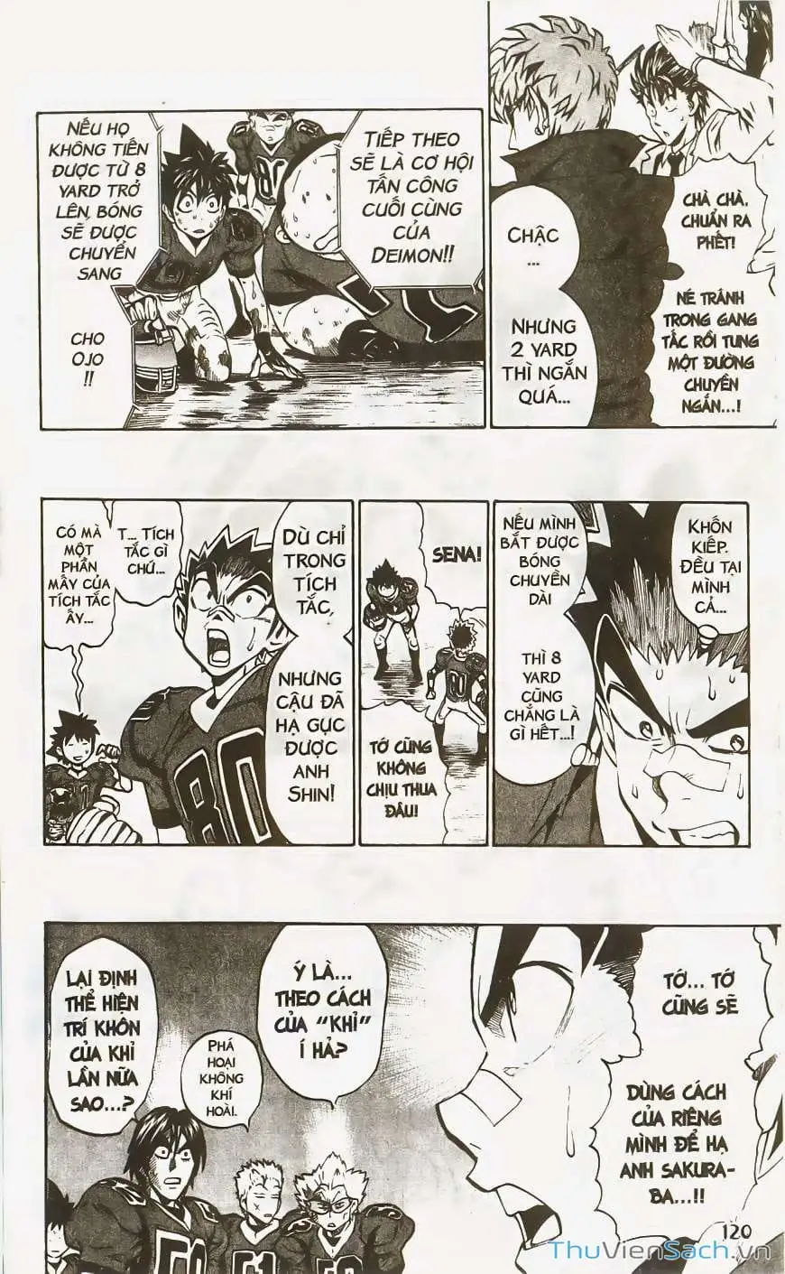 Truyện Tranh Lá Chắn Mắt - Eyeshield 21 trang 6