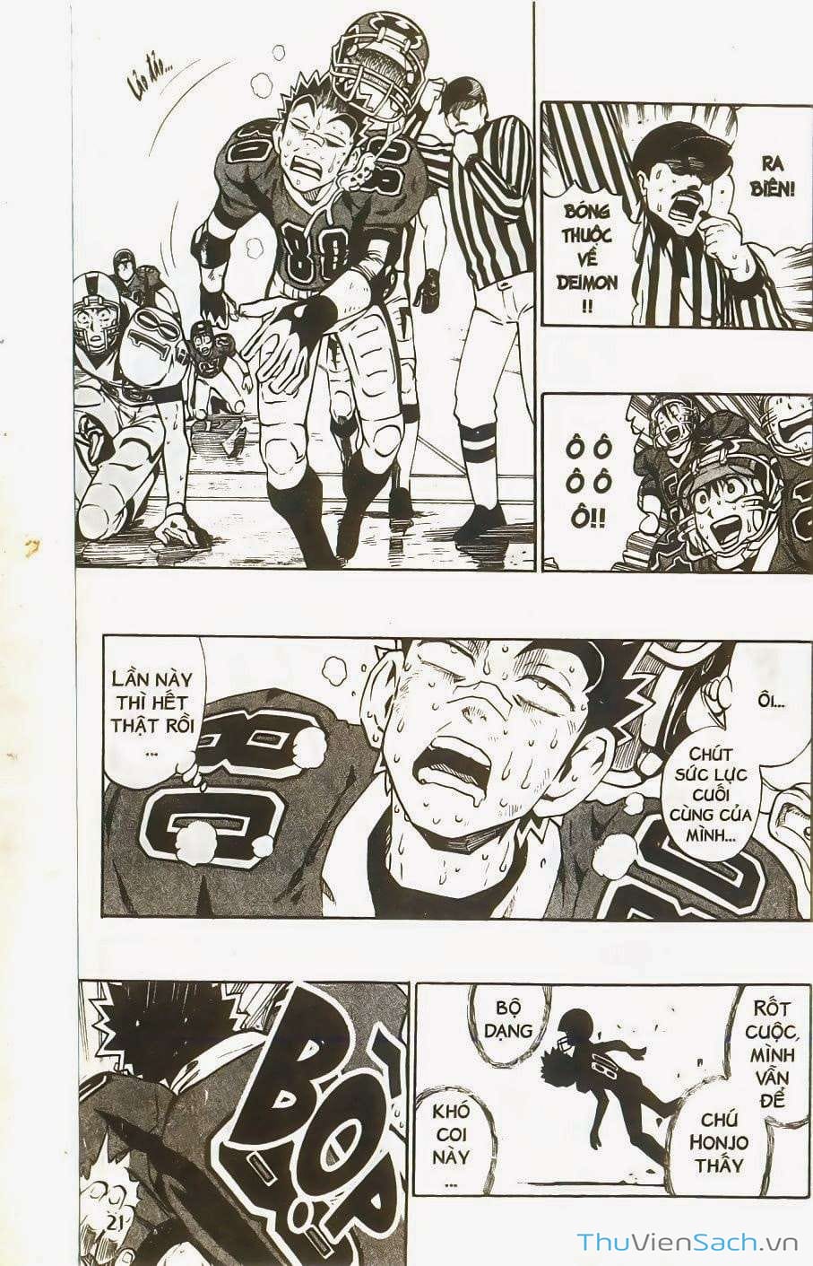 Truyện Tranh Lá Chắn Mắt - Eyeshield 21 trang 6